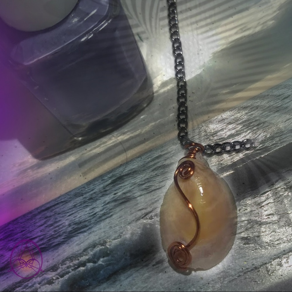 Mini Slippersnail Shell Necklace